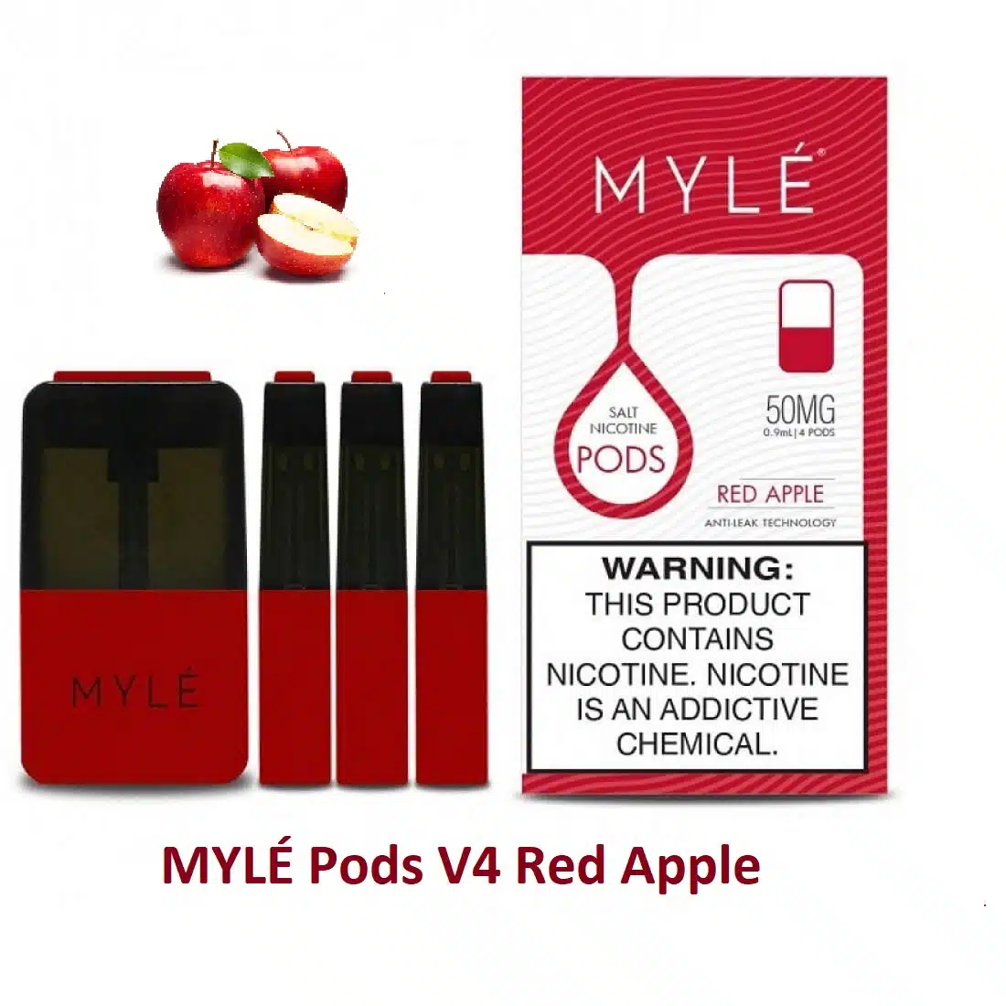 MYLÉ Pods V4 Red Apple