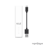 V4 Elite White MYLE Pod Vape Device in UAE.