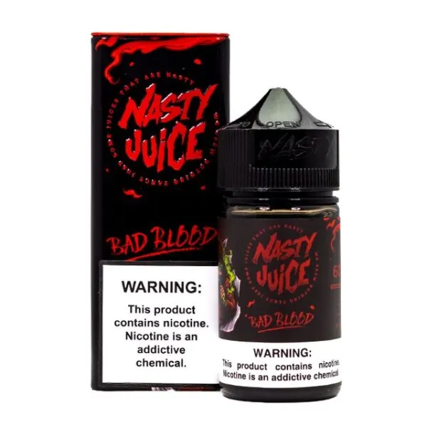 BAD BLOOD BY NASTY E-JUICE BLACKCURRANT 60ML 3MG