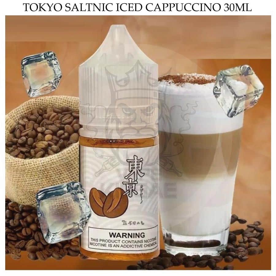 TOKYO SALTNIC CAPPUCCINO ICED 30ML IN UAE