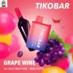 Tikobar 6000 Puffs Grape Wine