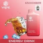 US VAPE 6500XBAR Energy Drink 1