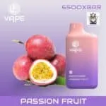US VAPE 6500XBAR Passion Fruit 1