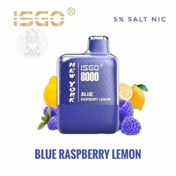 ISGO 8000 BLUE RASPBERRY LEMON 2