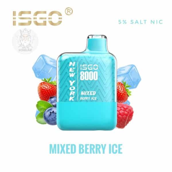 ISGO 8000 MIXED BERRY ICE 2