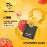 TUGBOAT HERO DISPOSABLE VAPE 8000 PUFFS Strawberry Mango 2