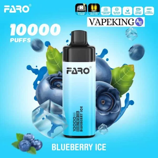Faro 10000 puffs Blueberry Ice 1