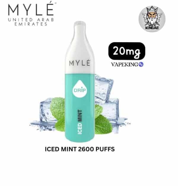 Myle Drip 2600puff 20mg Iced Mint