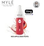 Myle Drip 2600puff 20mg Red Apple
