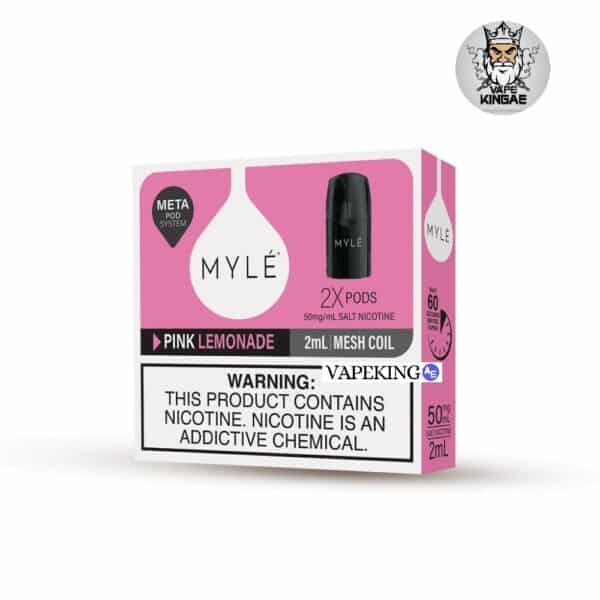 Myle Meta v5 pods Pink Lemonade 1