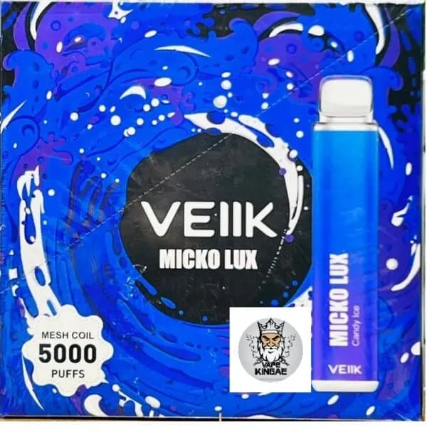 VEIIK MICKO LUX DISPOSABLE 5000 PUFFS Candy Ice 1
