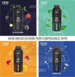 VEIIK Micko Q 5500 Puffs Disposable Vape Dubai