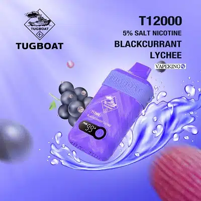 Tugboat T 12000 Blackcurrant Lychee