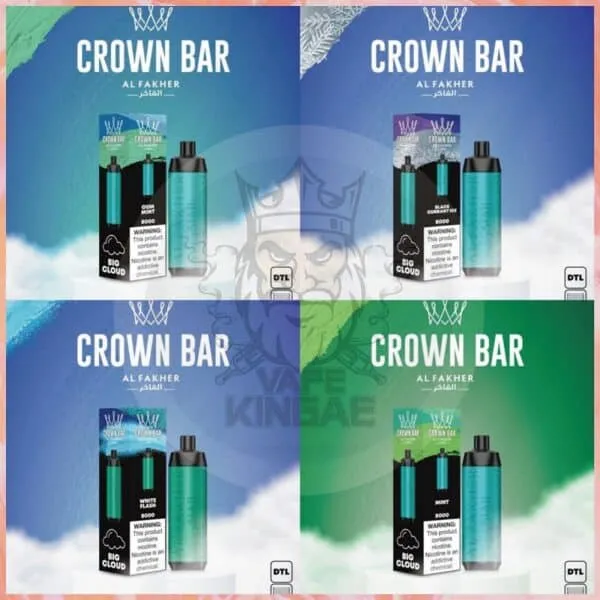 crown bar disposable vape 8000 puffs