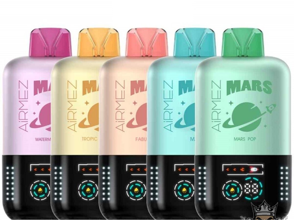 AIRMEZ MARS 20000 PUFFS DISPOSABLE VAPE In Dubai, U.A.E - VAPEKING AE