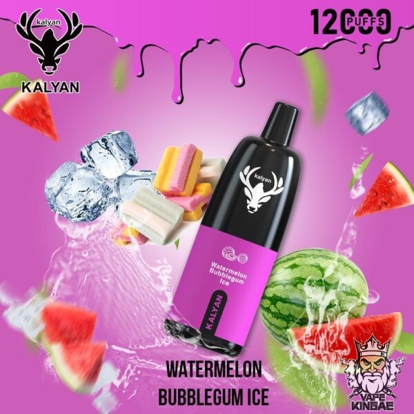 Kalyan 12000 Watermelon Bubblegum Ice