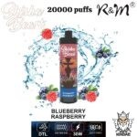 Shisha beast 20000 Puffs Blueberry Raspberry