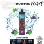 Shisha beast 20000 Puffs Grape Mint