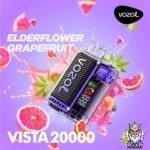 VOZOL VISTA 20000 PUFFS Elderflower Grapefruit