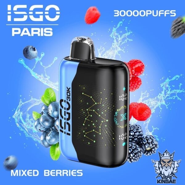 New ISGO Paris X 30000 Puffs Disposable Vape