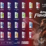 NERD Crystal 5500 Puffs Disposable vape in Dubai, UAE