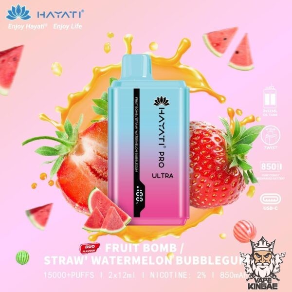 Hayati PRO ULTRA 15000 Puffs