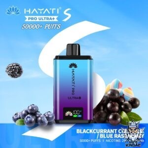 HAYATI PRO ULTRA S 50K BLACKCURRANT COTTON K BLUE RASPBERRY