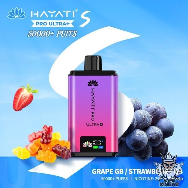 HAYATI PRO ULTRA S 50K GRAPE GB STRAWBERRY GB