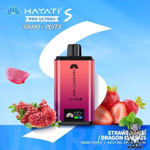 HAYATI PRO ULTRA S 50K STRAWBERRY GUAVA DRAGON BERRIES
