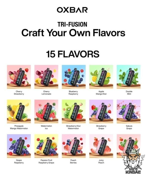 OXBAR TRI FUSION 45000 PUFFS Disposable Vape