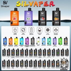 SILVAPER 24000 puffs disposable vape in dubai