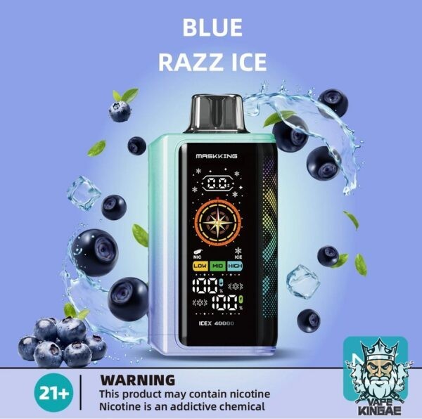 MASKKING 40K BLUE RAZZ ICE