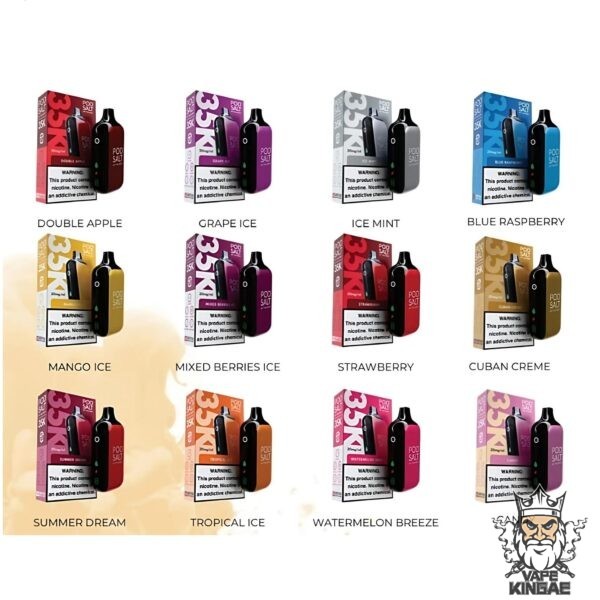Pod Salt 35000 Puffs Disposable Vap