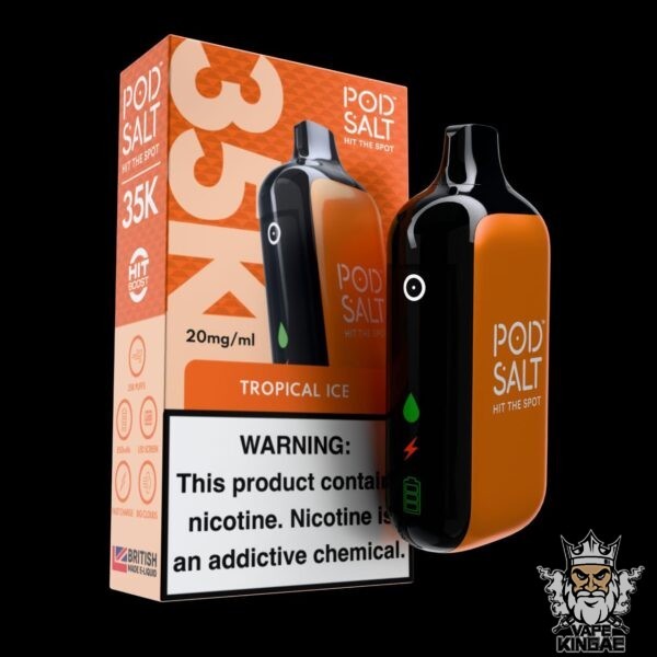 Pod Salt 35000 Puffs Disposable Vape Mixed Tropical Ice 20mg Gen Vape Dubai