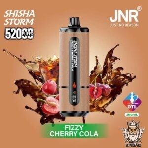 JNR SHISHA STORM 52000 PUFFS-fizzy cherry cola