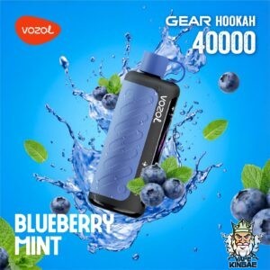 Vozol Gear Hookah 40k-blueberry mint