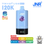 JNR HexaFuse 120K PUFFS (6 in 1) DISPOSABLE VAPE - Image 2