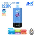 JNR HexaFuse 120K PUFFS (6 in 1) DISPOSABLE VAPE - Image 3