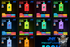 JNR HexaFuse 120K PUFFS